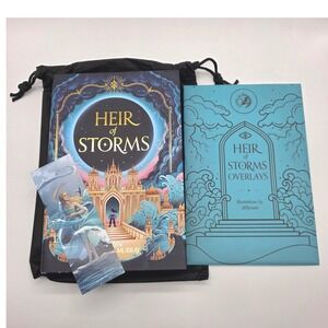 Heir of Storms FairyLoot Exclusive Signed Book Lauryn Hamilton Murray + Overlays